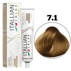 Coloraçao Itallian Color Professional 7.1 (17) Louro Cinza