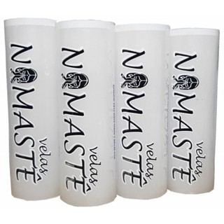 12 Velas Votivas 260 Gramas Branca Parafina Pura em Oferta na Shopee