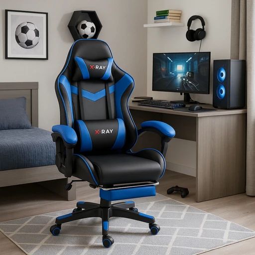 Cadeira Gamer Profissional Ergonômica Apoio De Pés X-ray Estofada Reclinavel