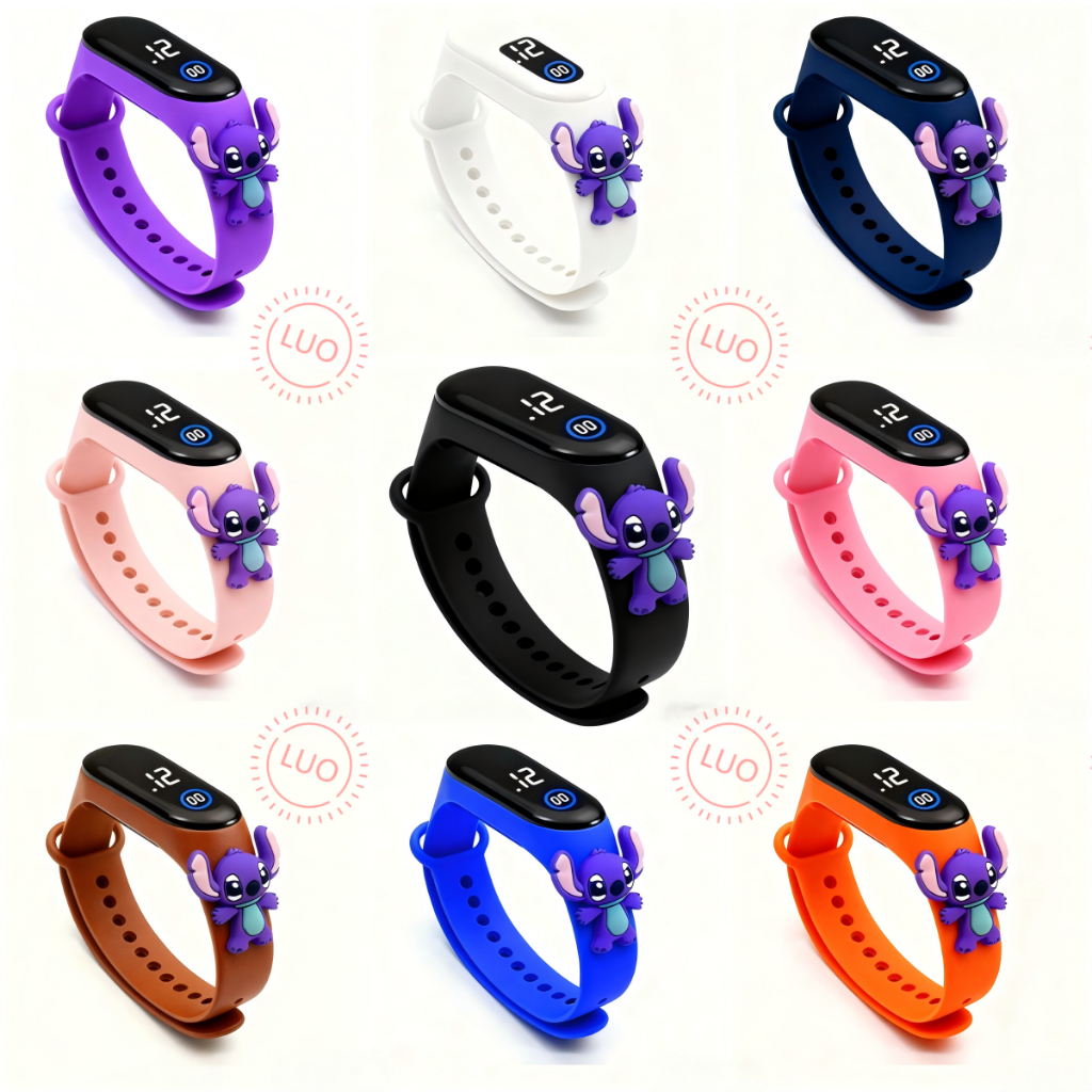 relógio infantil menino menina digital para criança a prova de água feminino e masculino em Oferta na Shopee