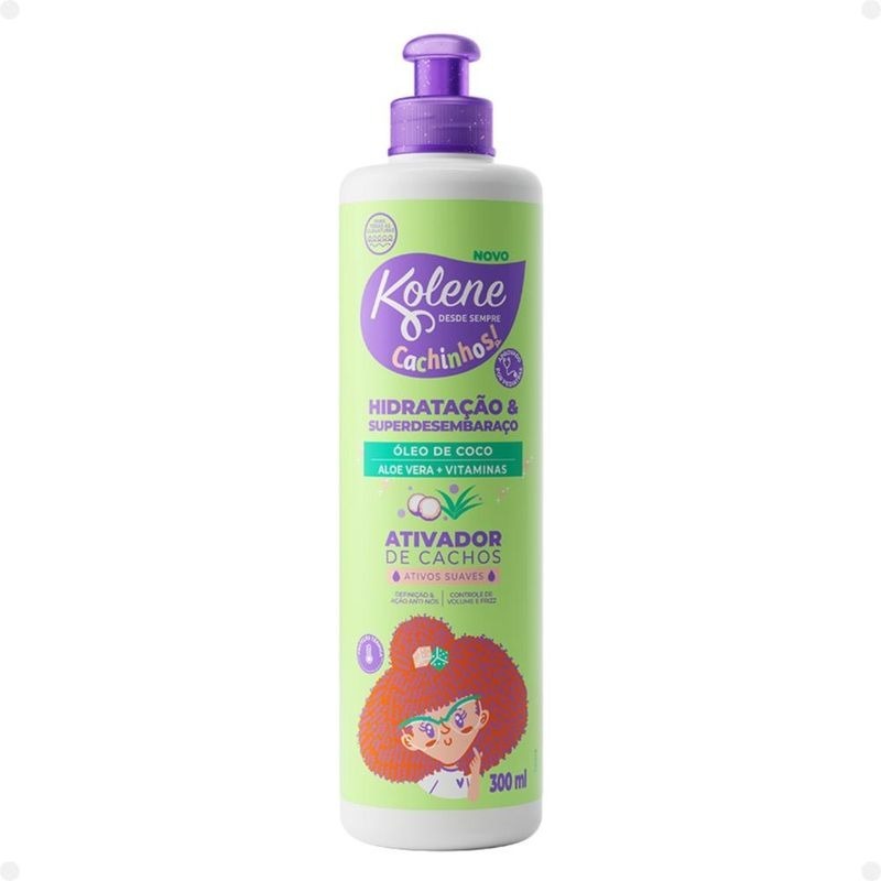 Ativador de Cachinhos Kolene 300ml em Oferta na Shopee