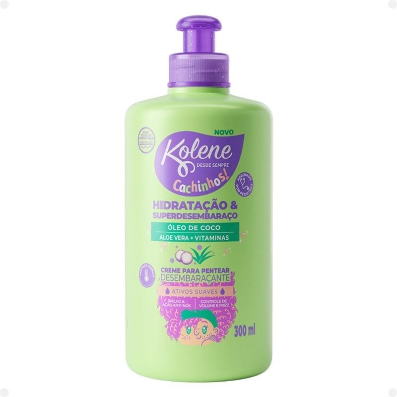 Creme para Pentear Kolene Cachinhos 300ml em Oferta na Shopee