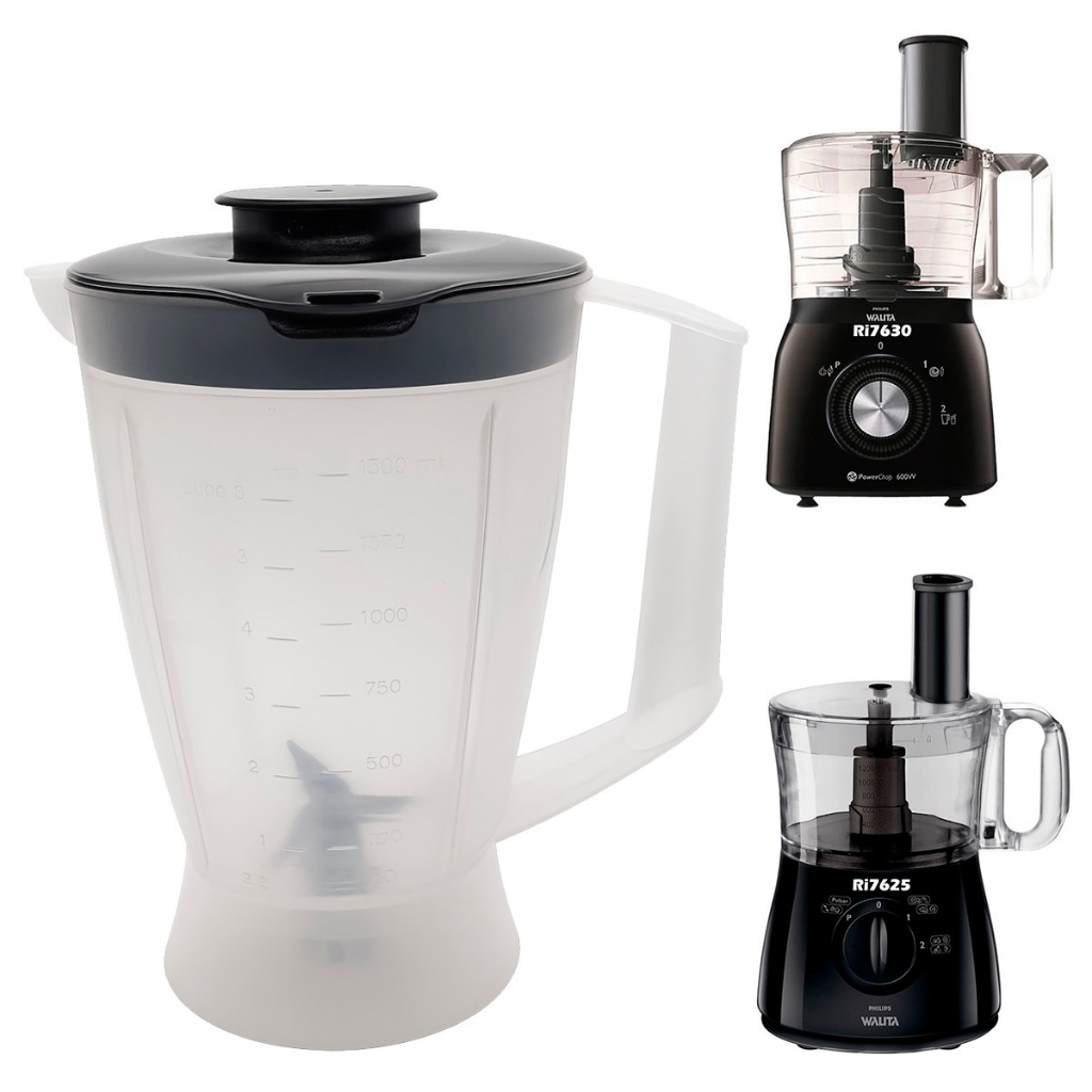 Copo Do Liquidificador Multiprocessador Walita Philips Ri-7625 Ri-7630 (1701)