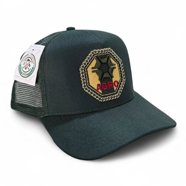 Boné Trucker Agro Agronegócio Unissex Tela Cowboy Country A40