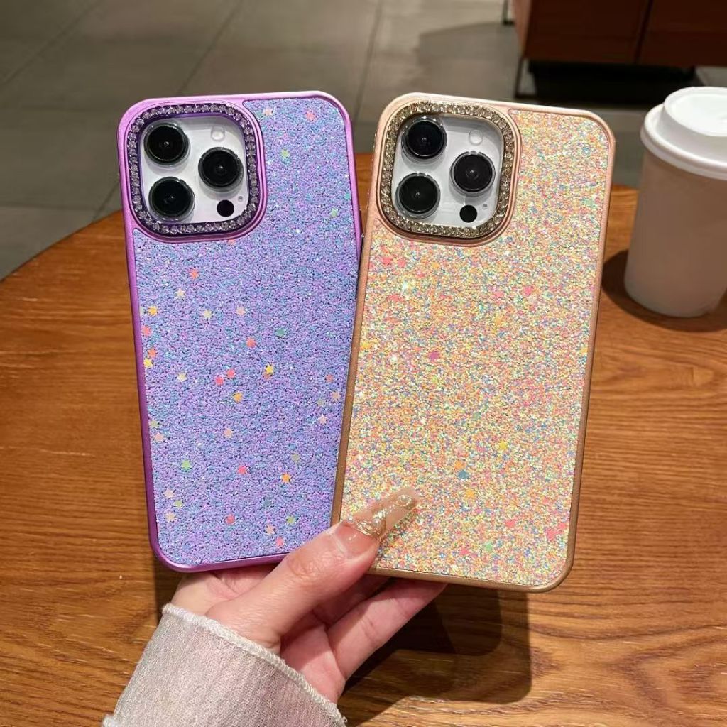 Capa para Celular Com Brilho Strass ✨