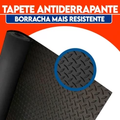 Piso Laminado Antiderrapante Bus Prata 1,30 X 5,00 M Onibûs Tapete Rampa Indústria Deck 2mm -Kapazi