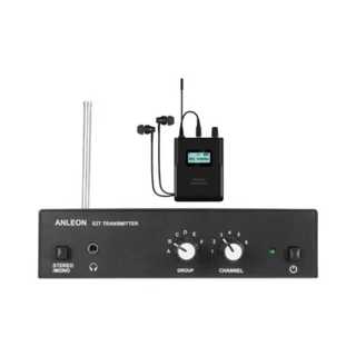 Retorno de Palco In Ear UHF Sem Fio Wireless Monitor Anleon S2