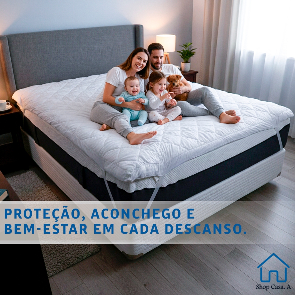 Pillow Top Premium King 1,98x2,03 M – Co Orto, Maciez e Proteção Extra Seu Colchão