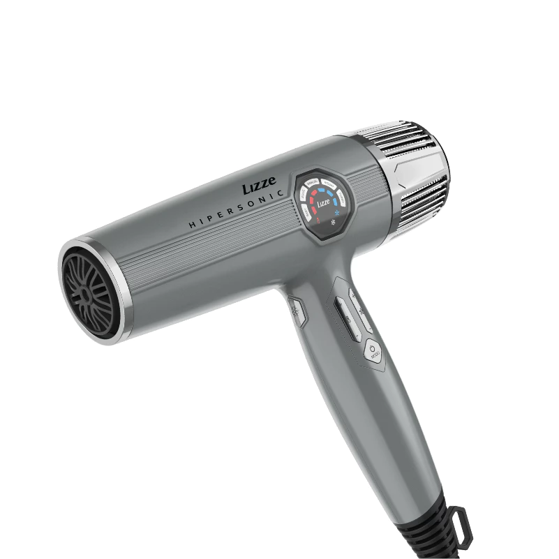 Secador Profissional Lizze Hipersonic Cinza