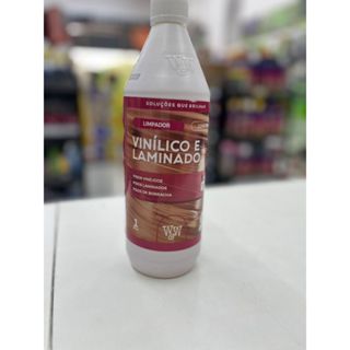 Limpador de Vinílicos e Laminados e Limpador Concentrado - 1L  W&W (UNIDADE) em Oferta na Shopee