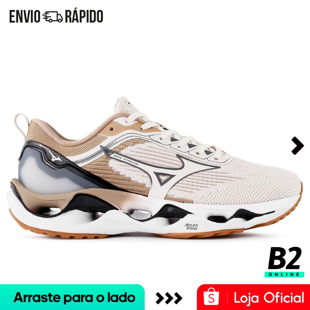 Tênis Mizuno Wave Stratos 3 Unissex Original com Nota Fiscal e Garantia em Oferta na Shopee