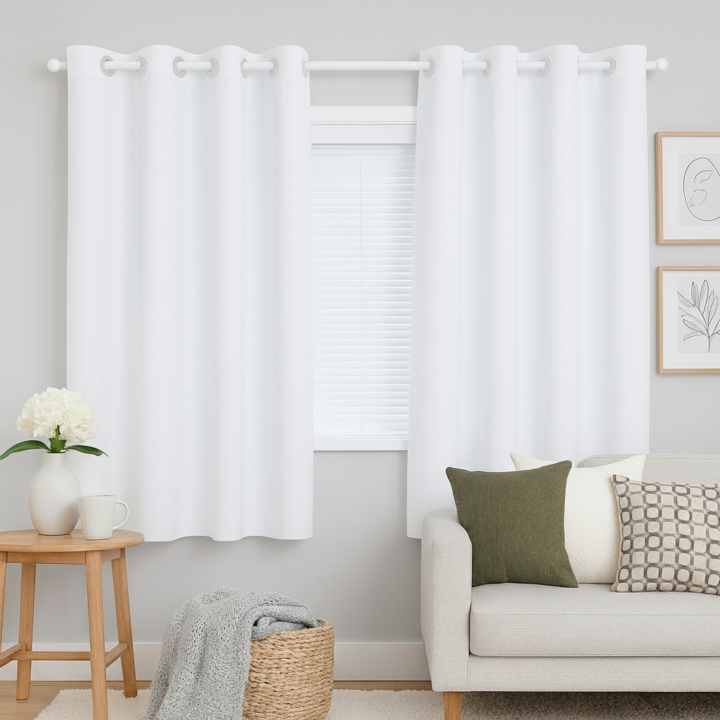 Cortina Para Janela 2,20 X 1,50 Decoração Sala/Quarto em Oferta na Shopee