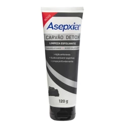 Esfoliante Facial Asepxia Carvão Detox Com 120g