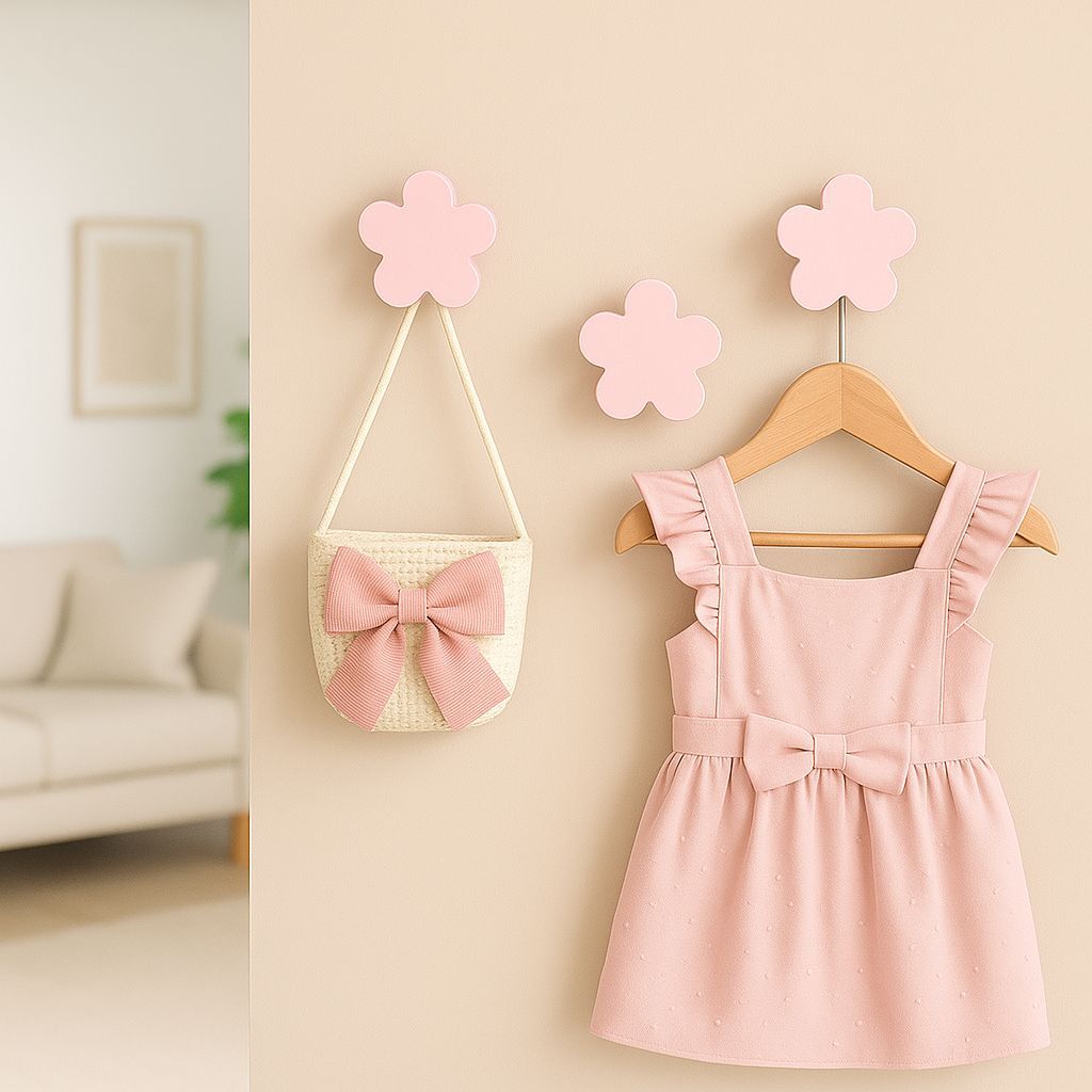 Kit Gancho Suporte Para Pendurar Pano Toalha Bolsa Com Fita Adesiva Rosa em Oferta na Shopee