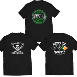 Camiseta Banda Dropkick Murphys Punk Rock Celta 100% Algodão Unissex