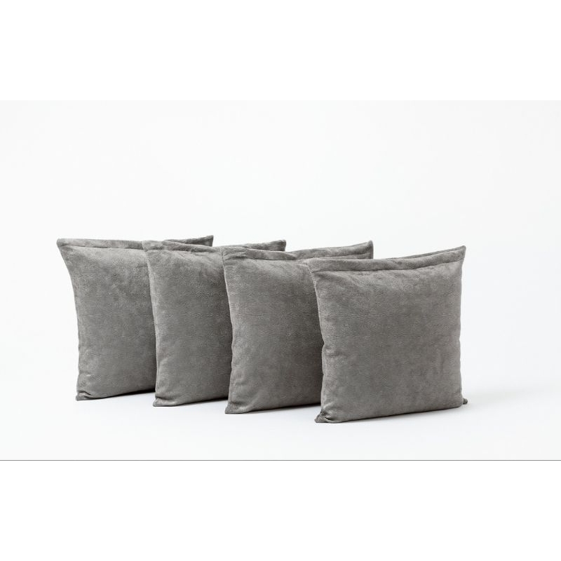 Capas De Almofada Kit Com 4 Capas De Sued 45x45 em Oferta na Shopee