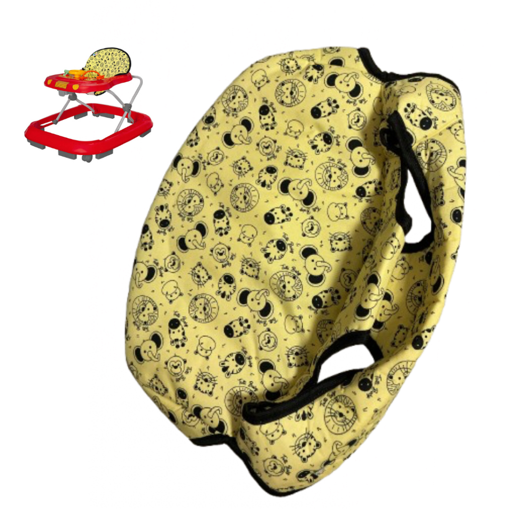 Tecido Assento para Andador Bebê Tutti Baby Safari Forro Capa Cadeira - Unidade