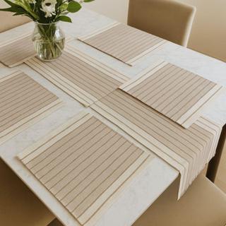 Jogo americano rústico 7 peças em Oferta na Shopee