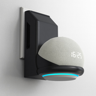 Suporte De Tomada Stand Alexa Echo Dot 4 Parede Carregador RESISTENTE em Oferta na Shopee