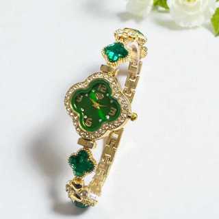 Relógio Feminino Trevo DHP À Prova D'Água Joia Bracelete Moda Elegância Luxo Estilo Blogueira em Oferta na Shopee