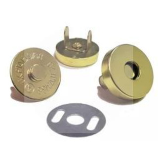 Botão Imã Para Fecho de Bolsa 14 MM Carteira Artesanato Kit 100 Unidades em Oferta na Shopee