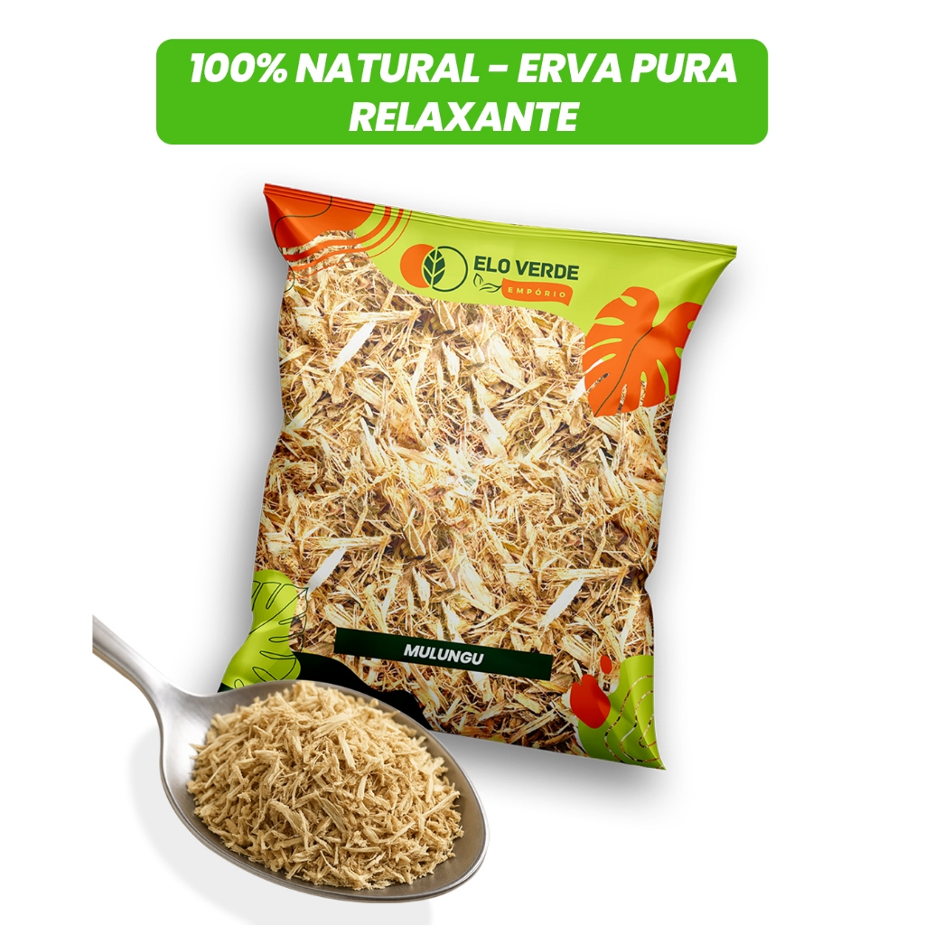 Cha de Mulungu 100% Natural Sem Misturas 100g em Oferta na Shopee
