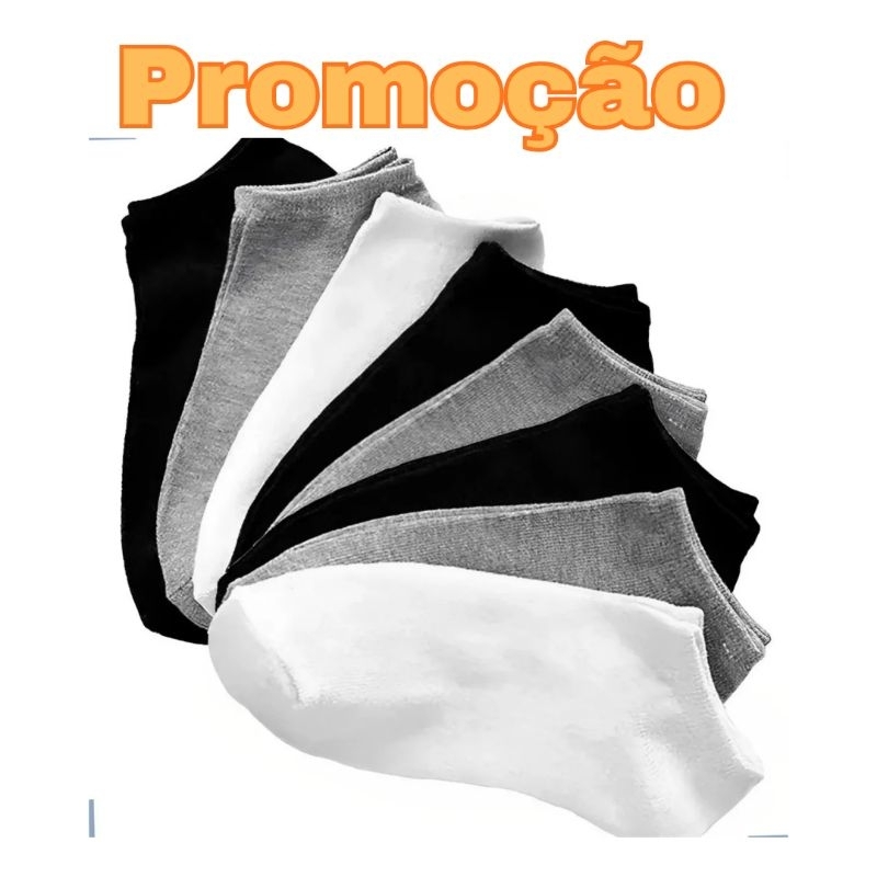 meias 1 par em promoção atacado ideal para escola academia e caminhada material premium