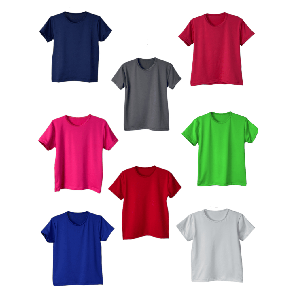 Kit 3 Camiseta Térmica Dryfit com Proteção UV 50+ Infantil Unissex Sortido