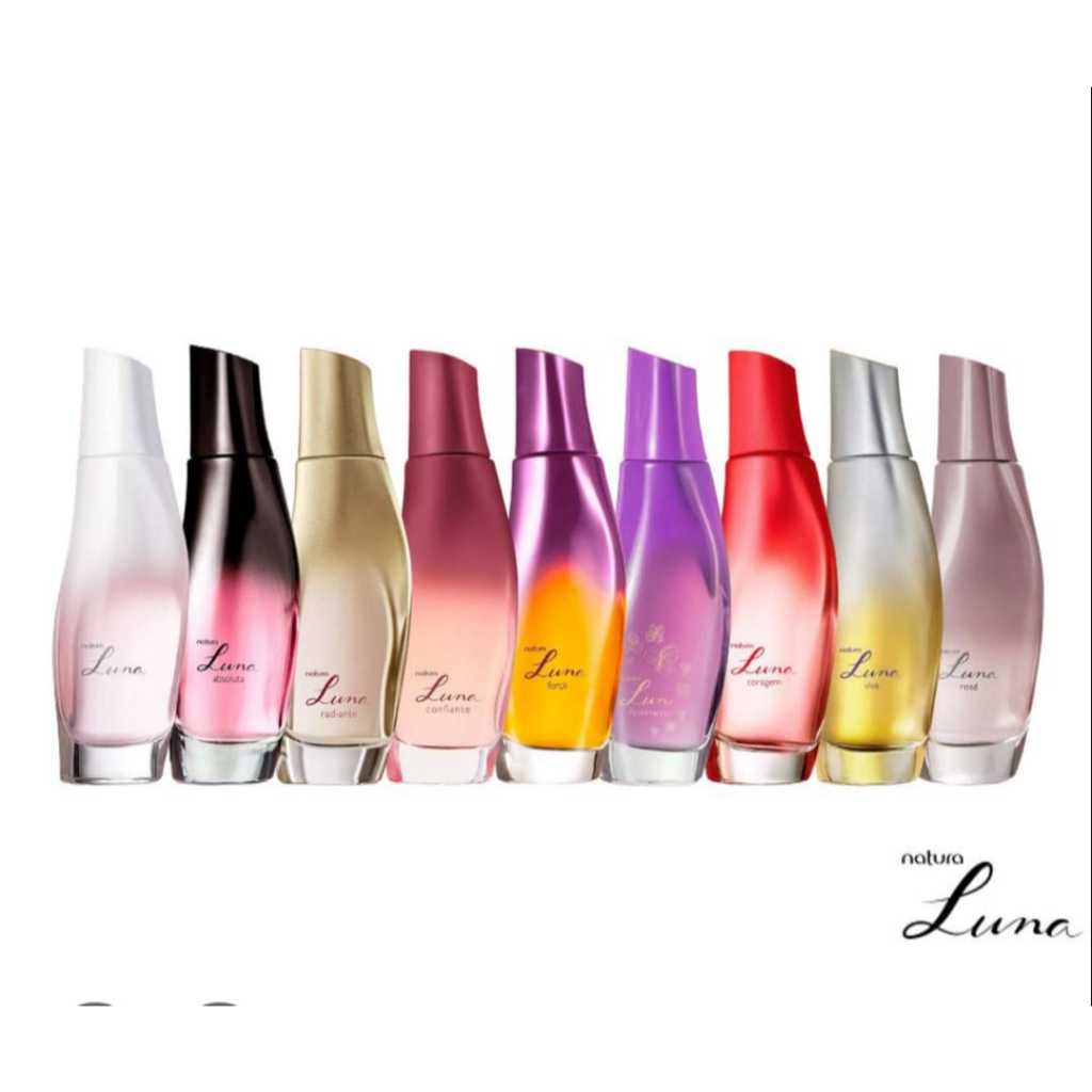 Deo Colônia Luna Fragrâncias(Radiante, Coragem, Fascinante, Liberdade, Absoluta, Marcante)