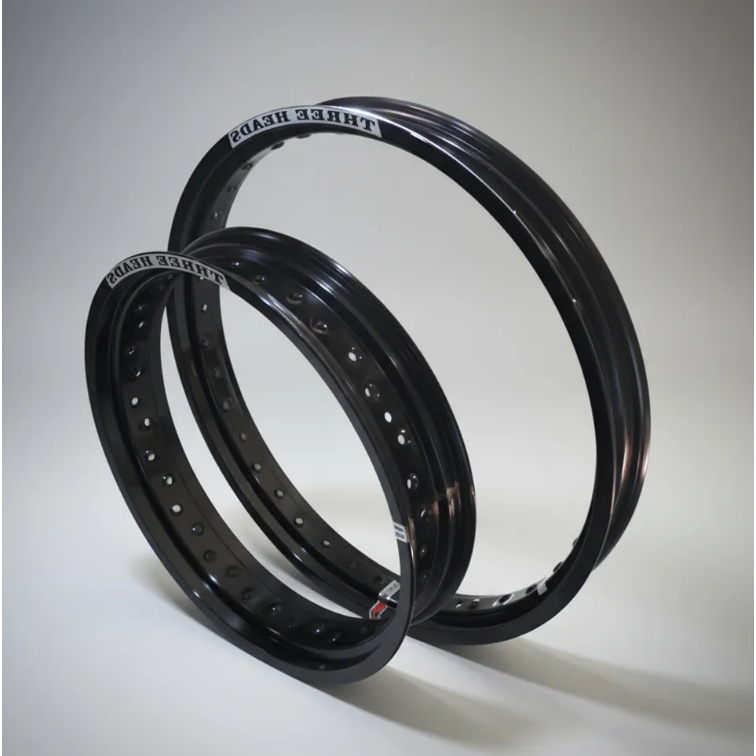 Aro Roda Yamaha Lander 250 Motard Three Heads Raios Inox 4mm
