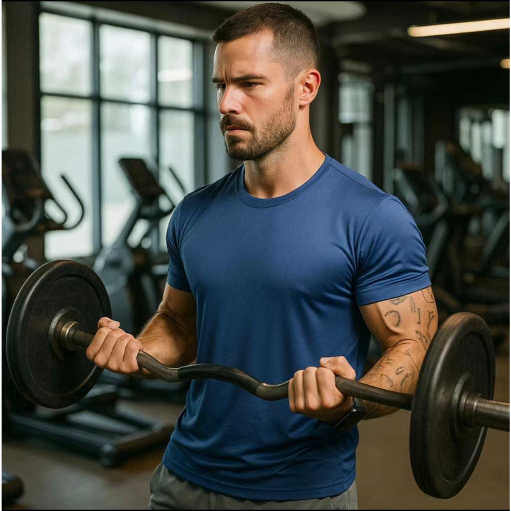 Camiseta Básica Dryfit Masculina Feminina Confortável Casual Academia e Dia a Dia