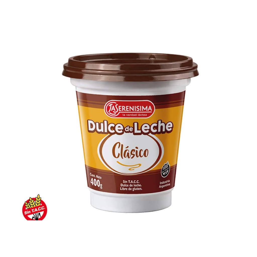 2 doce deleite la serenisima clasico de 400g argentino em Oferta na Shopee
