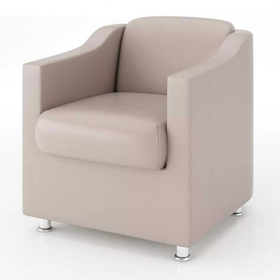CORINO - Poltrona Decorativa TillakTilla Consultório Recepção Sala COURINO