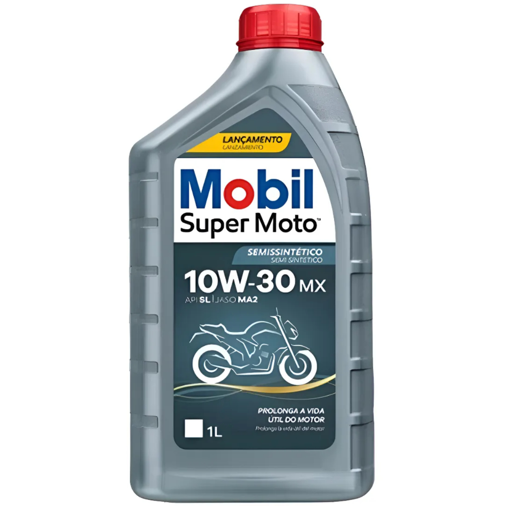 OLEO MOTOR MOTO 10W30 Semi sintético MOBIL SUPER MOTO MX em Oferta na Shopee