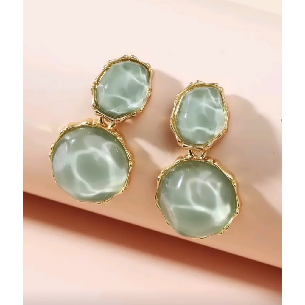 Brinco Pedra Verde Água: Onde Comprar | BuscaProdutos