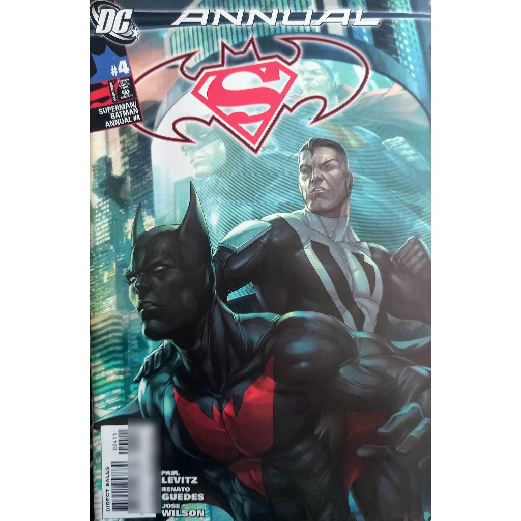 Hq DC Batman Superman Beyond 4 - Annual - Importada - 2010 - Primeira aparição Terry McGINNIS