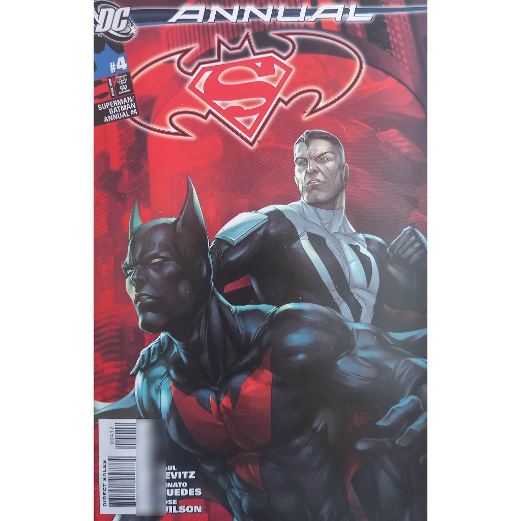 Hq DC Batman Superman Beyond 4 - Annual - Segunda edição - Importada - 2010