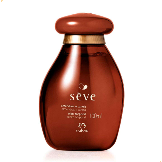 Óleo Desodorante Corporal Sève Amêndoas e Canela 100ml - Natura