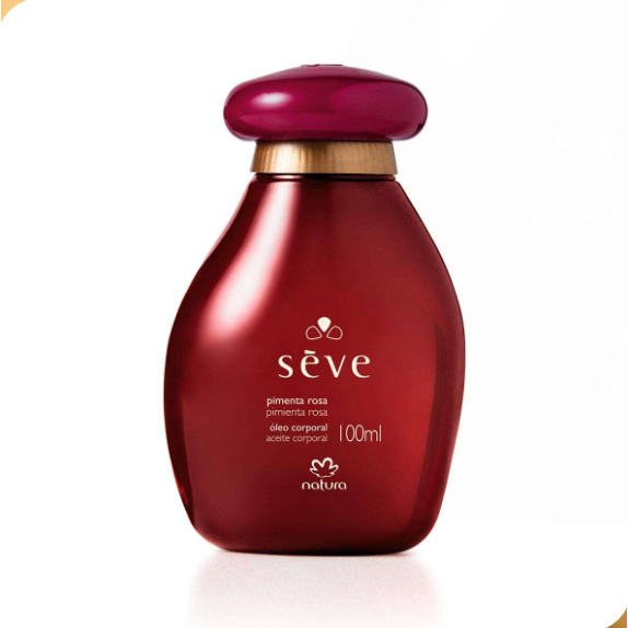 Óleo Desodorante Corporal Sève Pimenta Rosa 100 ml - Natura