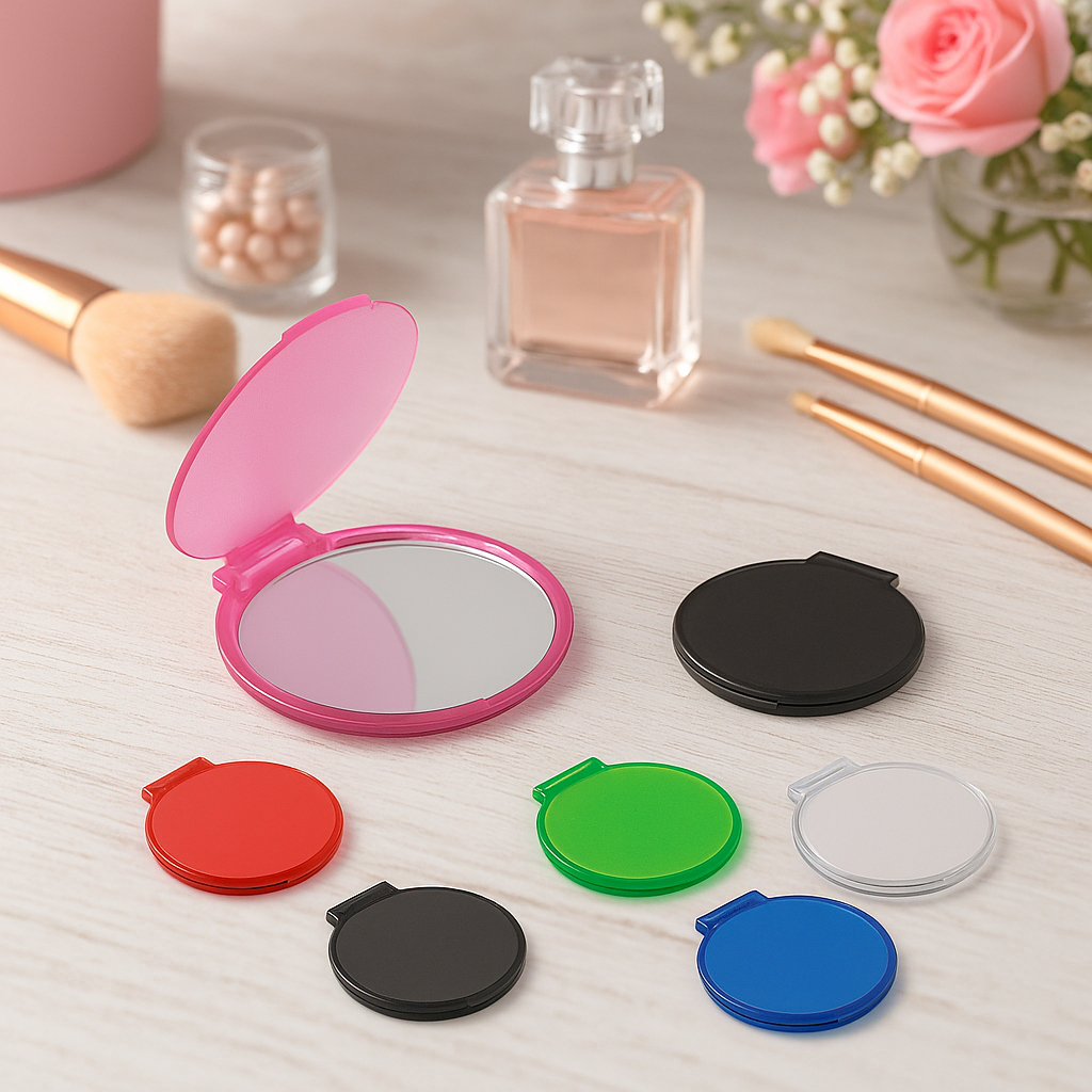 Kit Espelhos Compactos Premium – Design Elegante e Cores Modernas