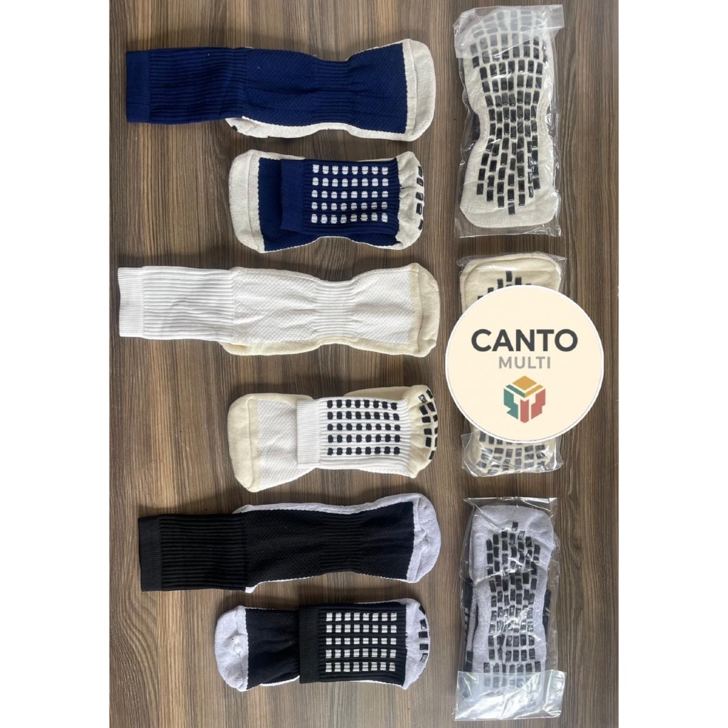 Kit 1, 2 ou 3 Pares Meia Antiderrapante Esportivas