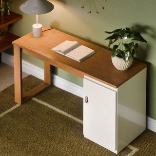 Escrivaninha Home Office Escritório 115 cm Paris Mesa Para PC Notebook