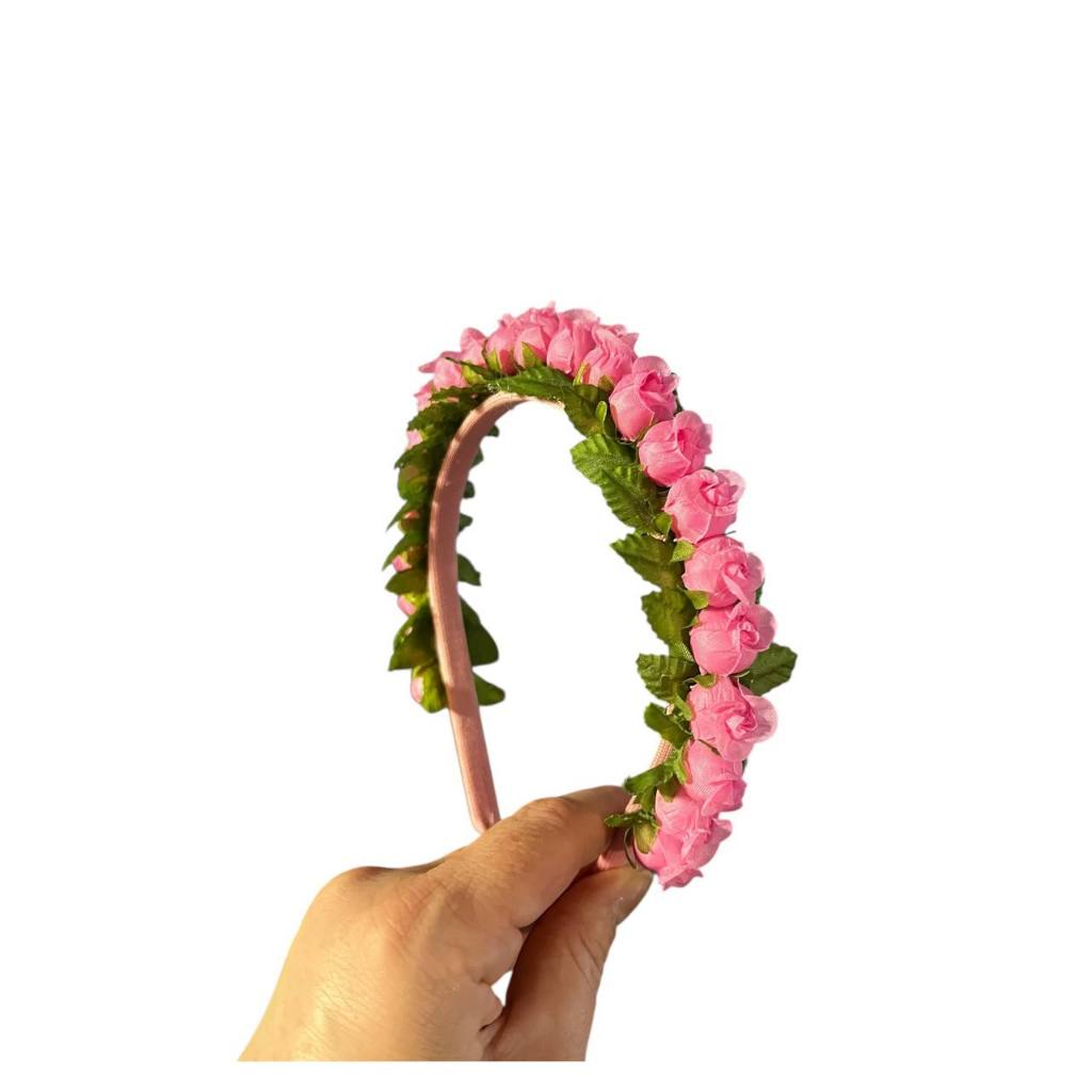 Tiara de Flores Italiana/Alema/Portuguesa