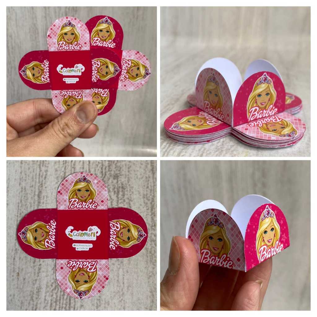 Forminhas de doce Personalizadas Barbie Girl / Barbie Princess Festa, Aniversário/Lembrancinhas / Barbie Princesa