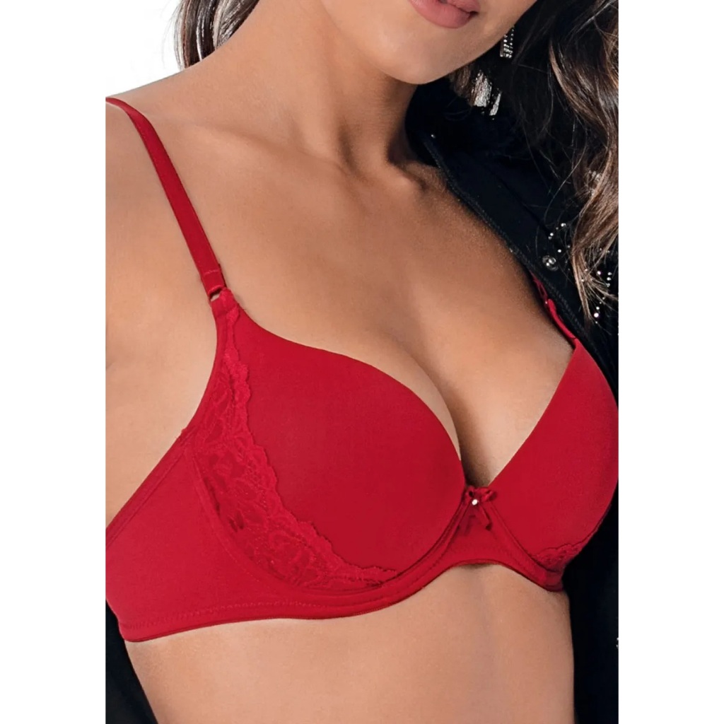 Sutiã Com Aro E Bojo Rivali Demillus 67188 em Oferta na Shopee