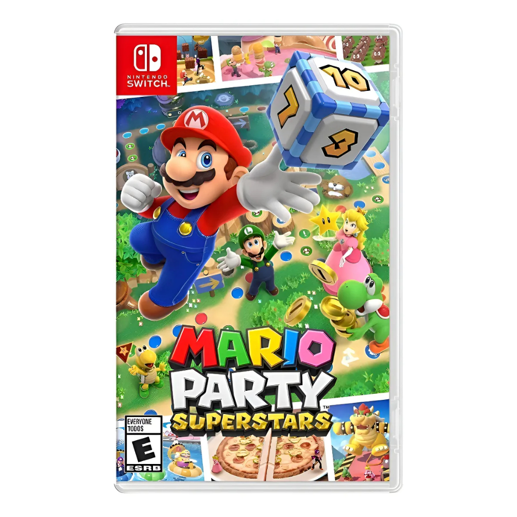 Mario Party Superstars Switch Mídia Física Lacrado