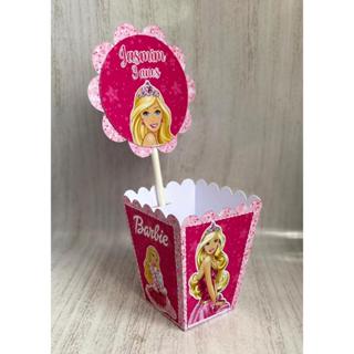 Centro de mesa Barbie Girl Barbie Princess Personalizado |Enfeite Cachepô|Decoração Aniversário em Oferta na Shopee