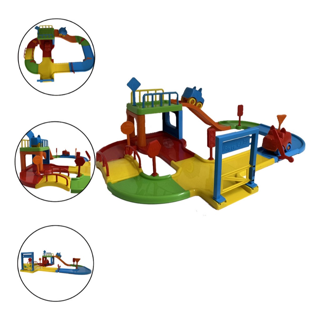 Pista De Carrinhos de Corrida Brinquedo de Menino em Oferta na Shopee