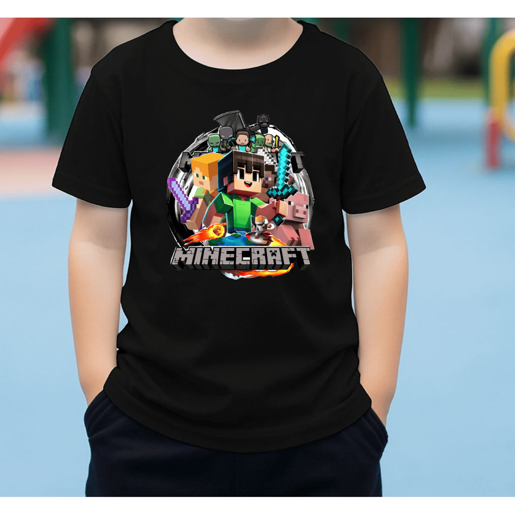Camiseta Moda Infantil Juvenil Estilosa - Mine -  Tshirt em alta qualidade Estampa Inedita em Alta para Crianças