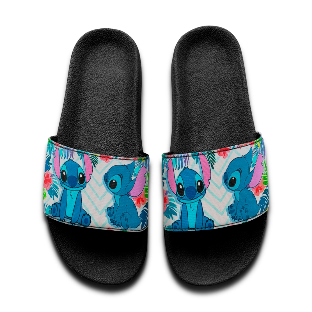 CHINELO STITCH SLIDE Personagem ADULTO INFANTIL CONFORTAVEL UNISEX